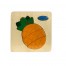 Puzzle din lemn pentru bebelusi, model ananas