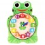 Ceas tip Puzzle din lemn cu forme geometrice, Montessori