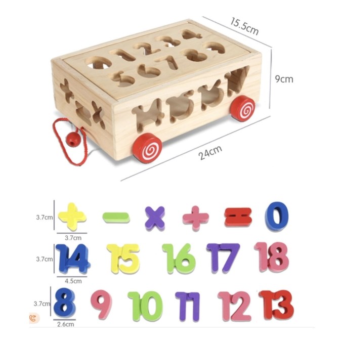 Jjoc Din Lemn Tip Montessori Educativ Pentru Copii Jjoc din lemn tip Montessori, educativ, pentru copii