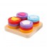 Jucarie Montessori, din lemn, cu forme geometrice