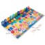 Puzzle Montessori, jucarie din lemn educativa, cu set extins litere, cifre si undita magnetica