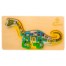 Puzzle din Lemn, model Dino 2, cu cifre