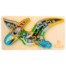 Puzzle din Lemn, model Dino 5, cu cifre