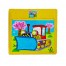 Puzzle din Lemn, pentru copii mici, cu poza, model Buldozer