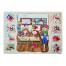 Puzzle din Lemn, Mixt, model Scoala