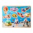 Puzzle din Lemn, incastru (cu pioneze), model Space Travel