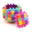 Cub Puzzle cu Piese Lego pentru Copii