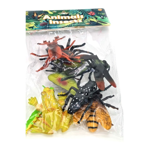 Set figurine insecte, diverse culori