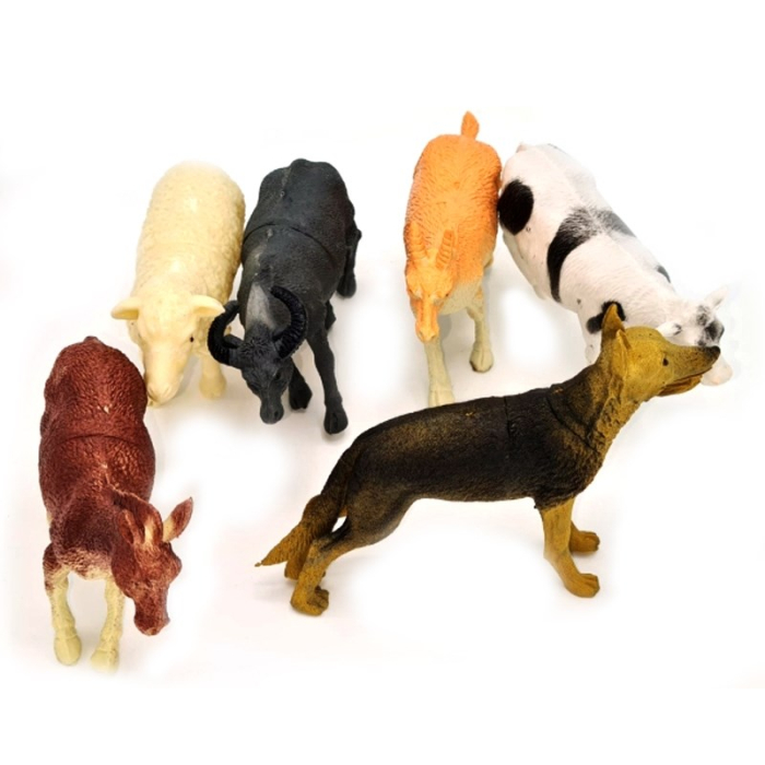 Set figurine animale la ferma, modele diverse