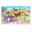 Puzzle pentru Copii, din Lemn, 100 piese, model Ziua la Ferma