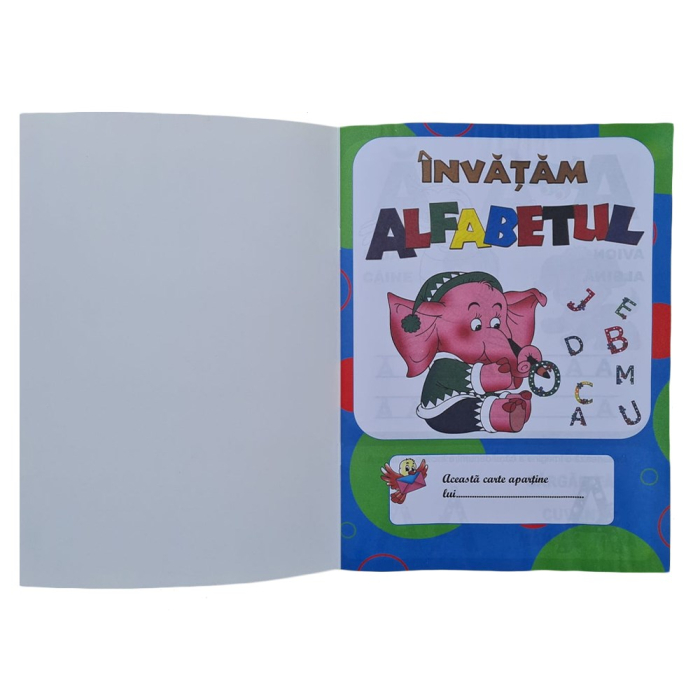 Carte De Colorat Invata Alfabetul 2