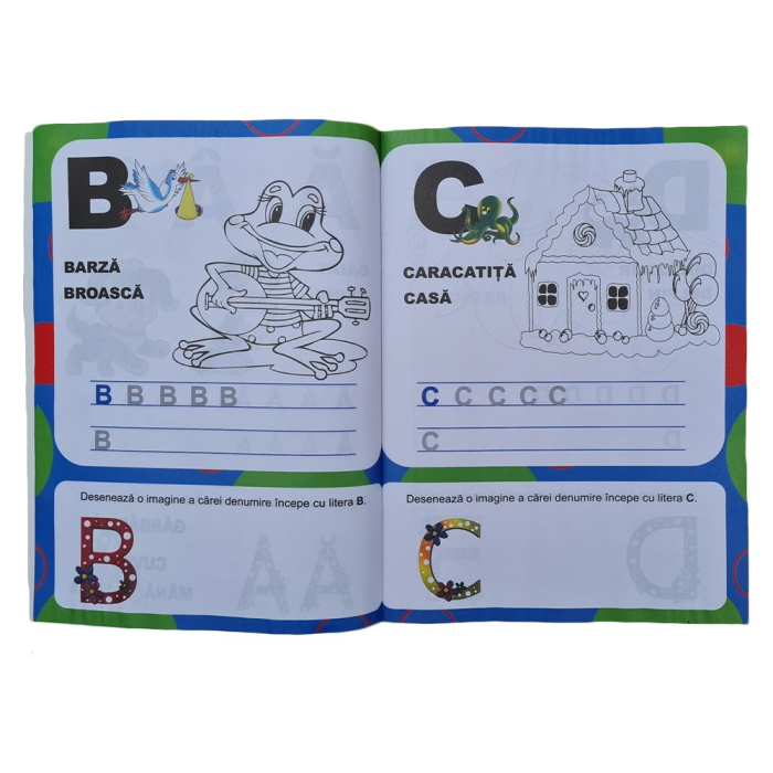 Carte De Colorat Invata Alfabetul 4