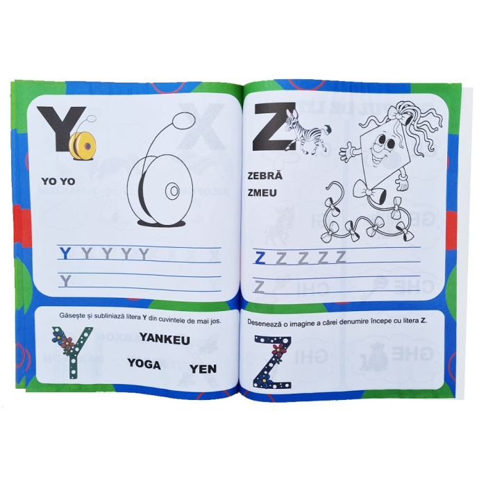 Carte De Colorat Invata Alfabetul 6