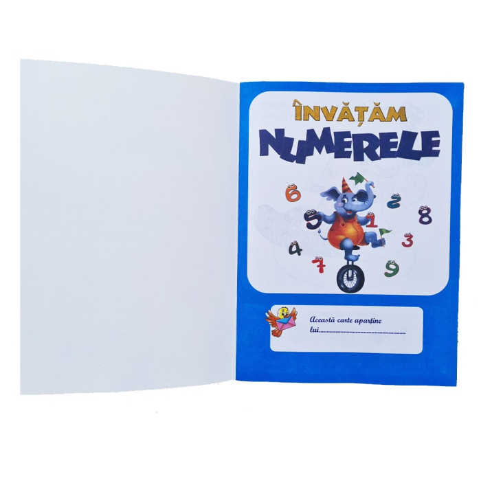 Carte De Colorat Invata Numerele 2
