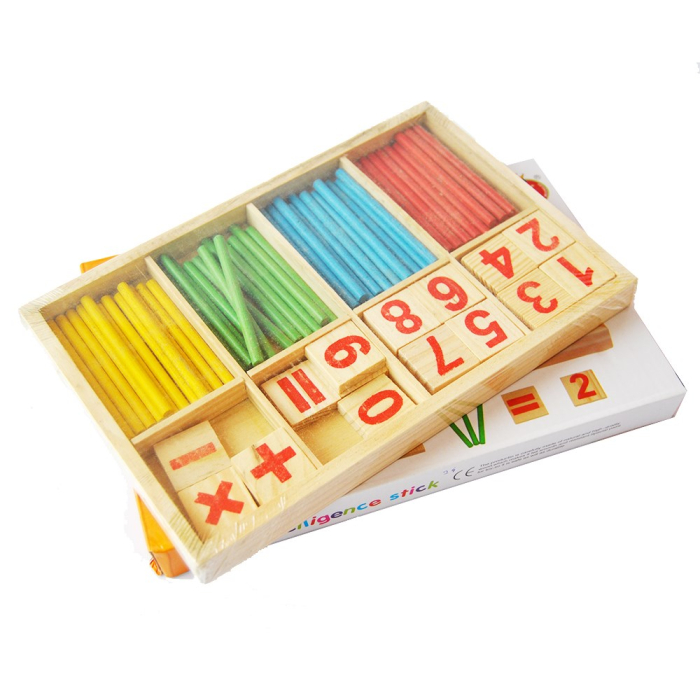 Set Montessori Din Lemn Pentru Invare Aritmetica 2