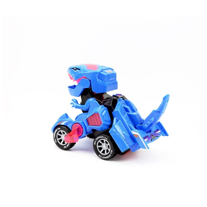 Masina Transformer Dinozaur Albastra Masina Transformer Albastra 01 1