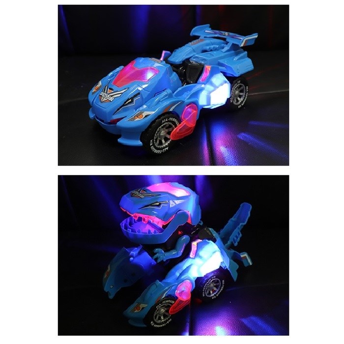 Masina Transformer Dinozaur Albastra Masina Transformer Albastra 13 1