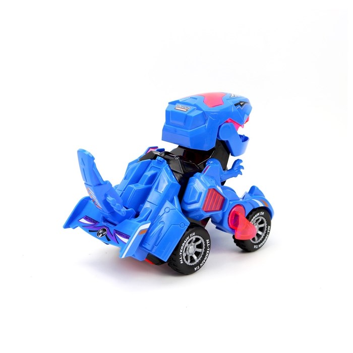 Masina Transformer Dinozaur Albastra Masina Transformer Albastra 19