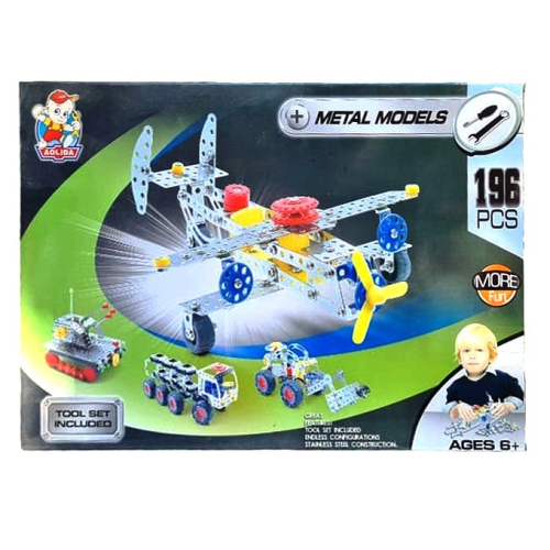 Jucarie Puzzle Montabil Cu Suruburi Avion2 1